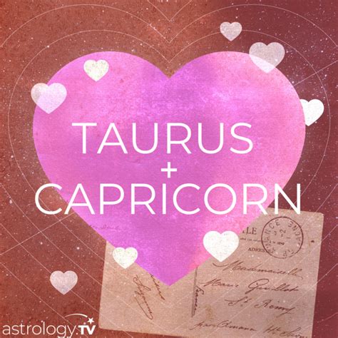 taurus capricorn dating
